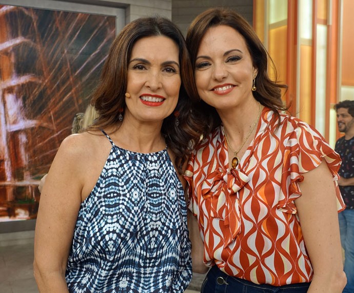 Lígia Guerra e Fátima Bernardes