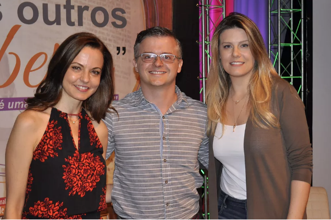 Lígia Guerra, Daniel Barros e Daiana Garbin
